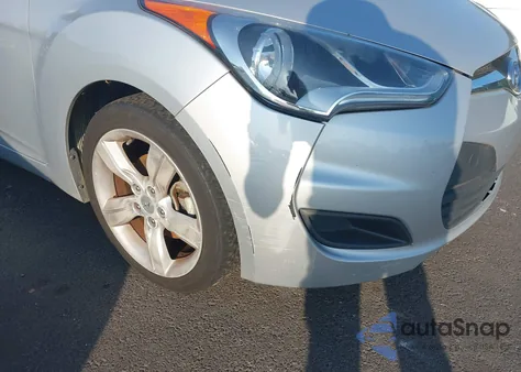 2015 Hyundai Veloster from USA, damaged, VIN KMHTC6AD8FU224235